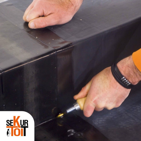 Marouflette d'angle - EPDM - Système SEKURTOIT