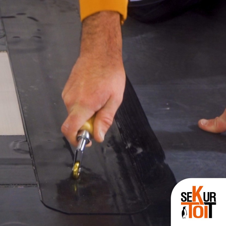 Marouflette d'angle - EPDM - Système SEKURTOIT