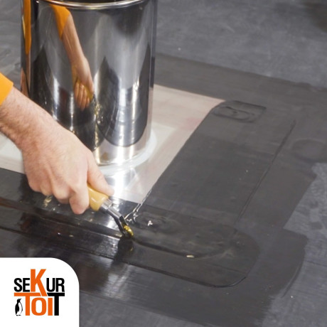 Marouflette d'angle - EPDM - Système SEKURTOIT