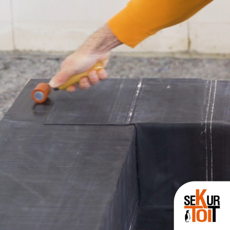 Marouflette silicone - EPDM - Système SEKURTOIT