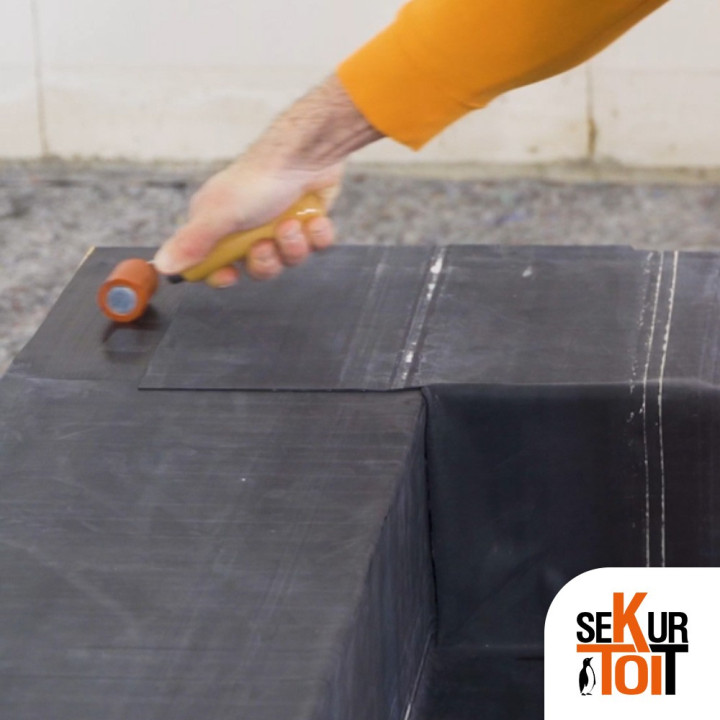 Marouflette silicone - EPDM - Système SEKURTOIT