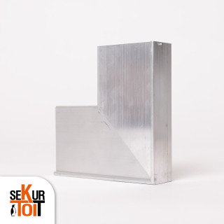Angle de rive aluminium 32/80 – angle sortant