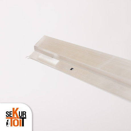 Solin aluminium K63 – Longueur 3 mètres – Toiture plate