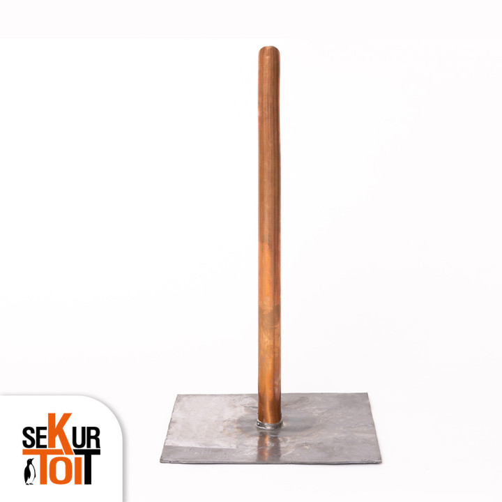 Sortie de toiture plomb/cuivre Ø32 x 500 mm – traversée étanche