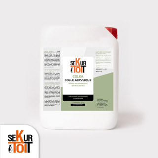 Colle acrylique pour partie courante EPDM SEKURTOIT 5kg – 20 kg