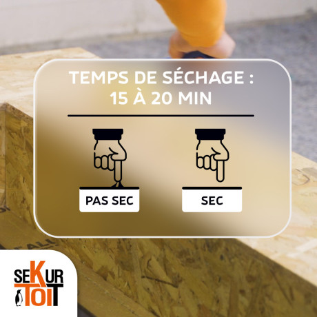 Colle de Contact pour relevés EPDM - 5l - SEKURTOIT