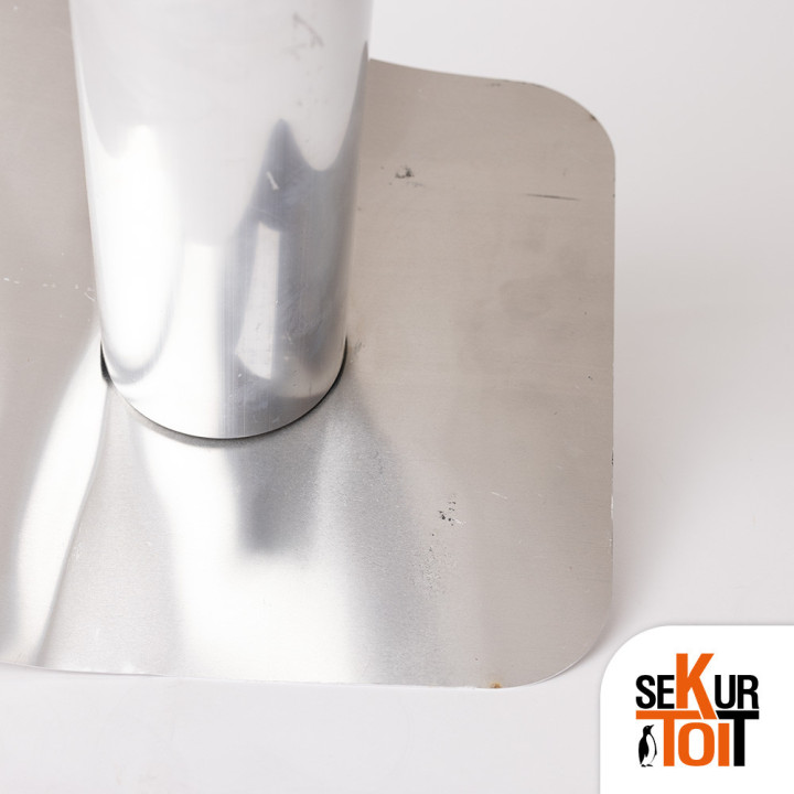 Sortie toiture aluminium Ø80 x 500 mm – Traversée étanche | BestEPDM